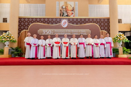 พิธีบูชาขอบพระคุณเปิดปีฉลอง 350 ปี มิสซังสยาม (ค.ศ.1669 - 2019)